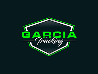 Garcia Trucking  logo design by ndaru