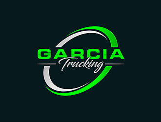 Garcia Trucking  logo design by ndaru