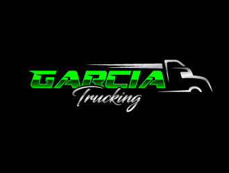 Garcia Trucking  logo design by Andri