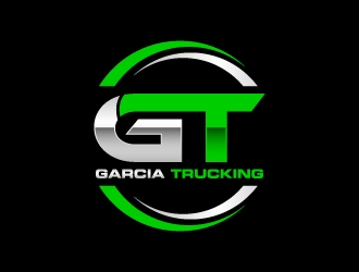 Garcia Trucking  logo design by labo