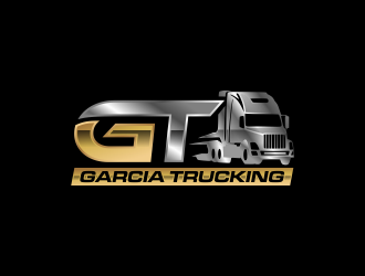 Garcia Trucking  logo design by semar