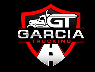 Garcia Trucking  logo design by art-design