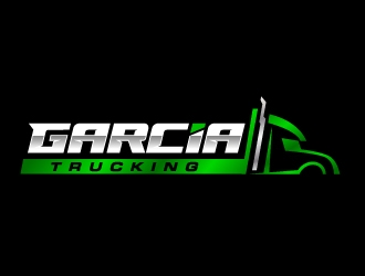 Garcia Trucking  logo design by jaize