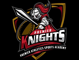 Premier Athletics Sports Academy AKA Premier Knights logo design ...