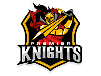 Premier Athletics Sports Academy AKA Premier Knights logo design by PRN123