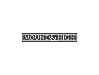 MoundandHigh  or Mound&High logo design by y7ce