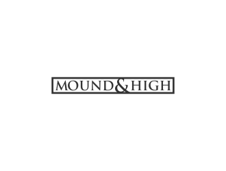 MoundandHigh  or Mound&High logo design by y7ce