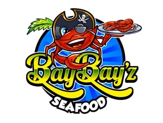 Bay Bay’z Seafood Logo Design