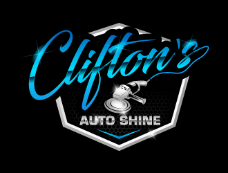 Cliftons Auto Shine logo design by lestatic22