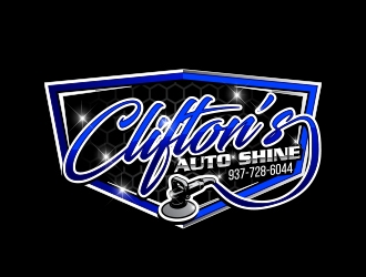 Cliftons Auto Shine logo design by MarkindDesign