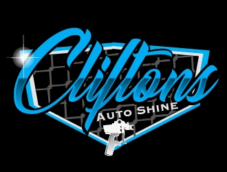 Cliftons Auto Shine logo design by AamirKhan