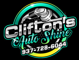 Cliftons Auto Shine logo design by THOR_