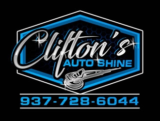 Cliftons Auto Shine logo design by Benok