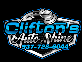 Cliftons Auto Shine logo design by THOR_