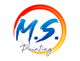 M.S. Painting logo design by Realistis