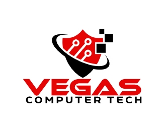 Vegas Computer Tech logo design by AamirKhan