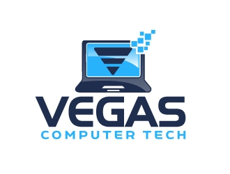 Vegas Computer Tech logo design by AamirKhan