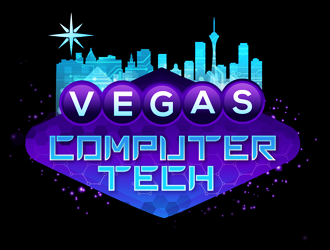 Vegas Computer Tech logo design by megalogos