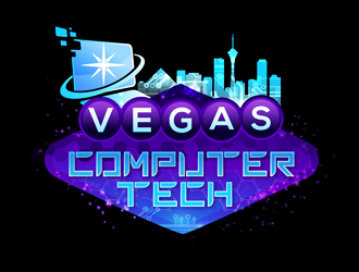 Vegas Computer Tech logo design by megalogos