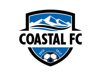 Coastal FC logo design by kojic785