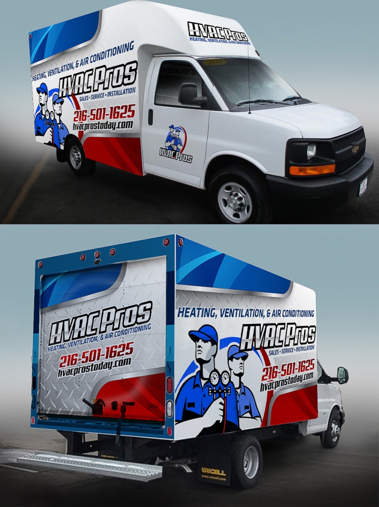 HVAC Pros Heating, Ventilation, & Air Conditioning Digital Design ...