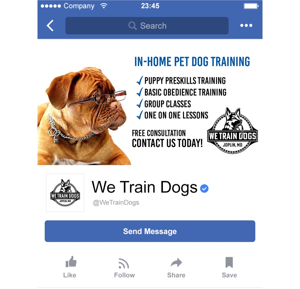 We Train Dogs logo design by LogOExperT