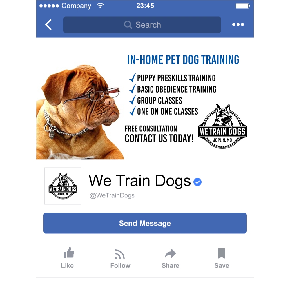 We Train Dogs logo design by LogOExperT