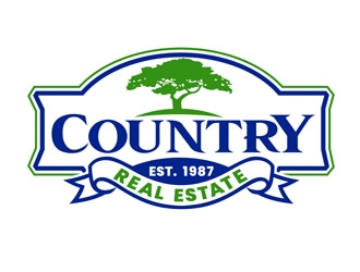 Country Real Estate  logo design by DreamLogoDesign