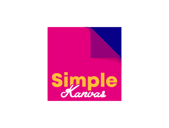 Simple Kanvas logo design by ekitessar