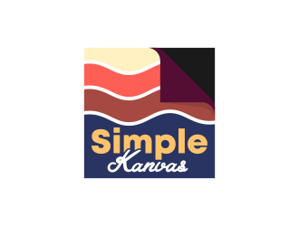 Simple Kanvas logo design by ekitessar