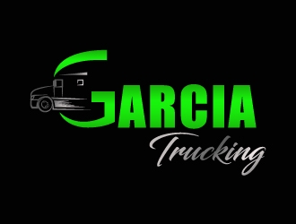 Garcia Trucking  logo design by PMG