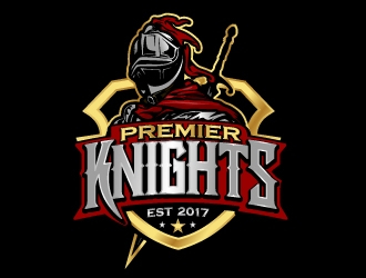 Premier Athletics Sports Academy AKA Premier Knights logo design by aRBy