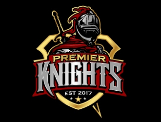 Premier Athletics Sports Academy AKA Premier Knights logo design by aRBy