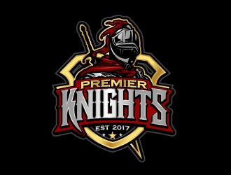 Premier Athletics Sports Academy AKA Premier Knights logo design by aRBy