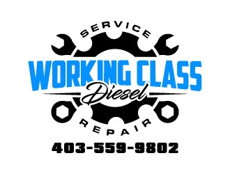 Working Class Diesel logo design by daywalker