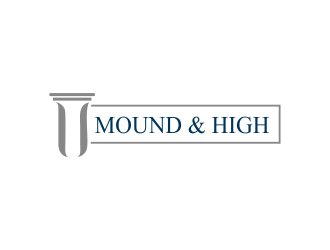 MoundandHigh  or Mound&High logo design by giphone