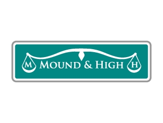 MoundandHigh  or Mound&High logo design by MUSANG