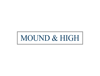 MoundandHigh  or Mound&High logo design by giphone