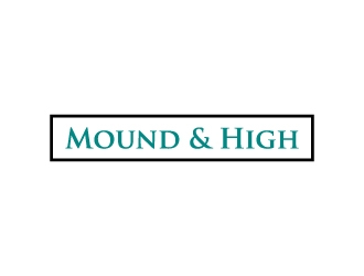 MoundandHigh  or Mound&High logo design by MUSANG