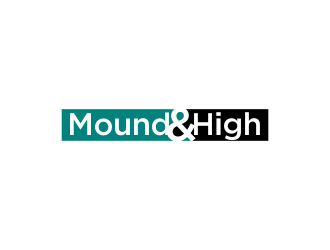 MoundandHigh  or Mound&High logo design by akhi