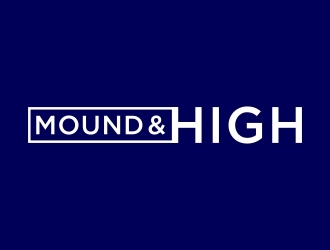 MoundandHigh  or Mound&High logo design by FriZign