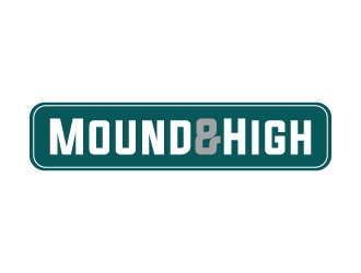 MoundandHigh  or Mound&High logo design by Shailesh