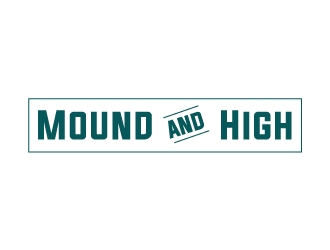 MoundandHigh  or Mound&High logo design by Shailesh