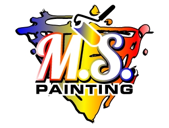 M.S. Painting logo design by J0s3Ph
