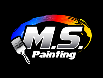 M.S. Painting logo design by PRN123