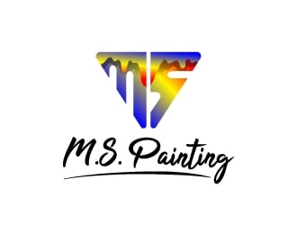 M.S. Painting logo design by iamjason
