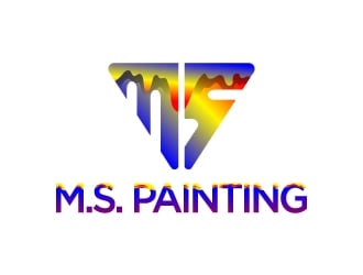 M.S. Painting logo design by iamjason