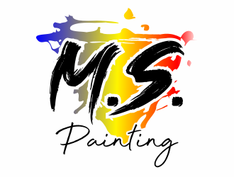M.S. Painting logo design by Realistis