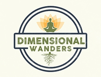 Dimensional Wanders logo design by PrimalGraphics