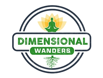 Dimensional Wanders logo design by PrimalGraphics